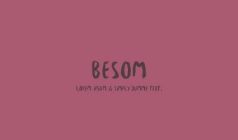 Besom Font