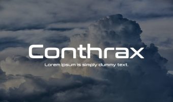 Conthrax Font