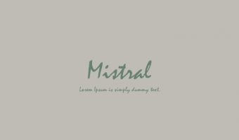 Mistral Font