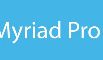 Myriad Pro Font