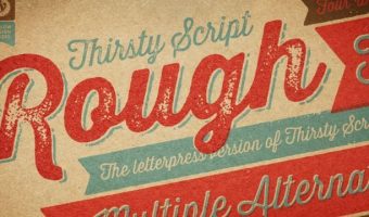 Thirsty Script Font