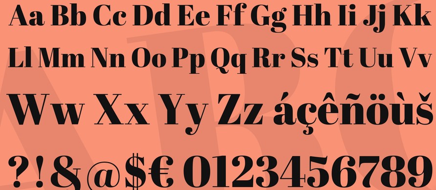 Abril Fatface Font View