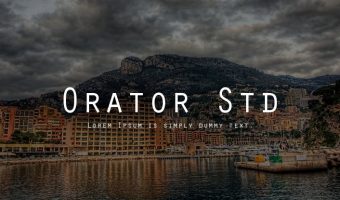 Orator Std Font