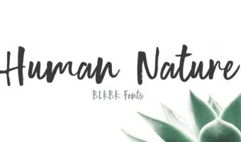 Human Nature Font