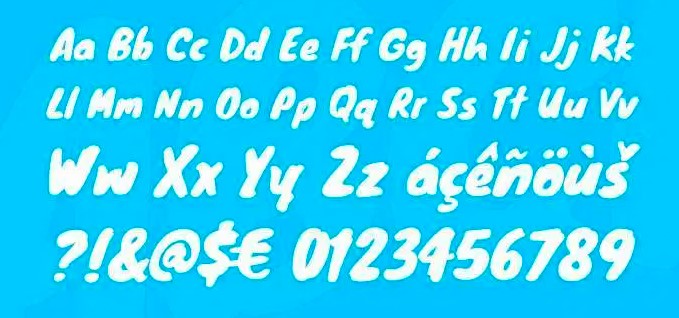 Knewave Font View