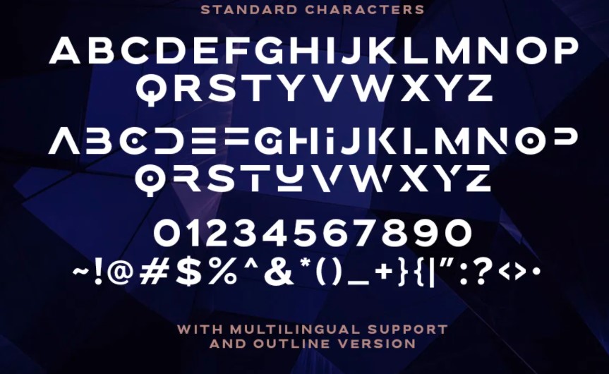 Brolink Font View