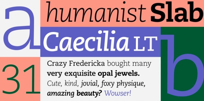 Caecilia Font View