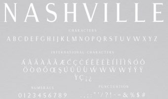 Nashville Font