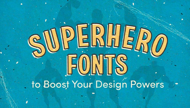 Superhero Font View