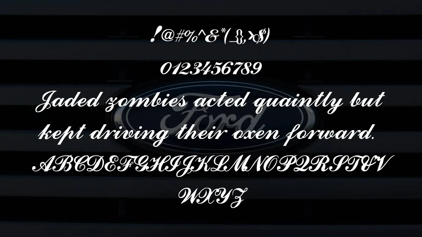 Ford Font