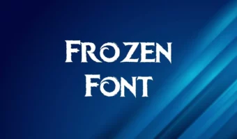 Frozen Font