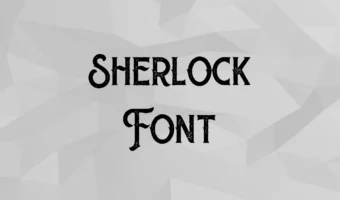 Sherlock Font