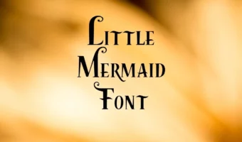 Little Mermaid Font