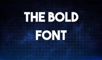 The Bold Font