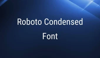 oboto Condensed Font