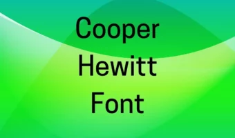 Cooper Hewitt Font