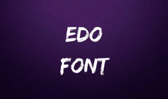 Edo Font