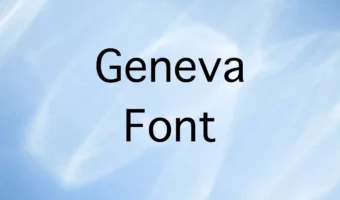 Geneva Font