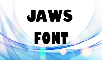 Jaws Font