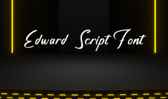 Edward Script Font