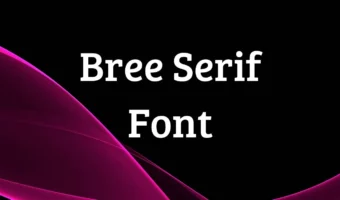 Bree Serif Font