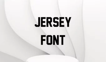 Jersey Font