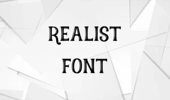 Realist Font