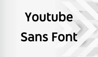 YouTube Sans Font