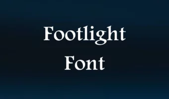 Footlight Font