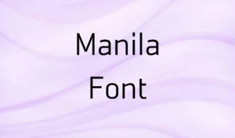 Manila Font