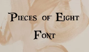 Pieces of Eight Font