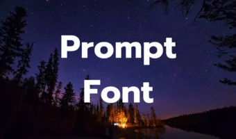 Prompt Font