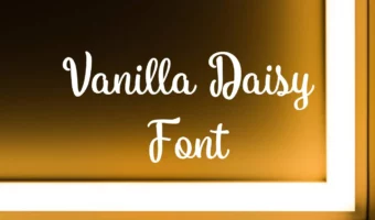 Vanilla Daisy Font