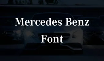 Mercedes Benz Font