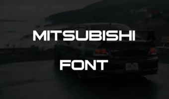 Mitsubishi Font