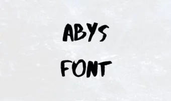 Abys Font