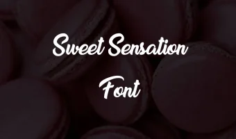 Sweet Sensation Font