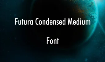 Futura Condensed Medium Font