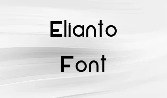 Elianto Font