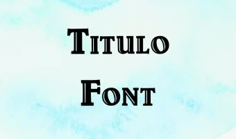 Titulo Font