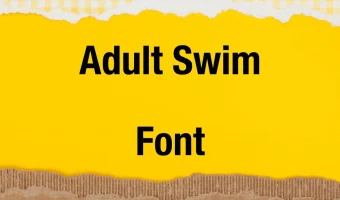 Adult Swim Font