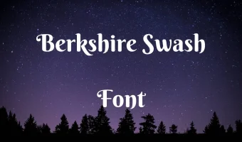 Berkshire Swash Font