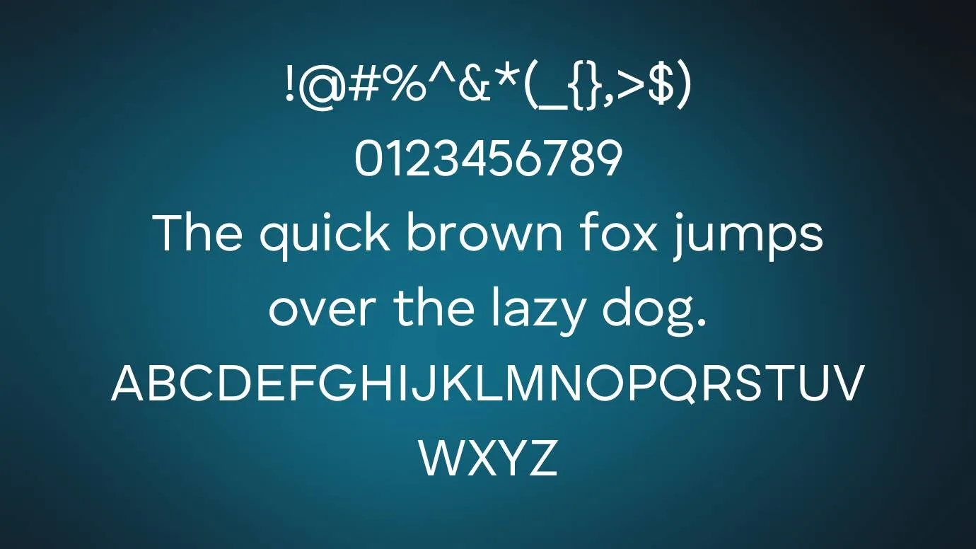 View Image of Human Sans Font