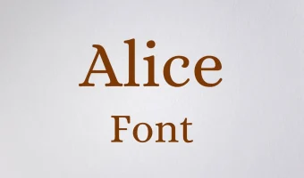 Alice Font