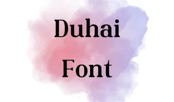 Duhai Font