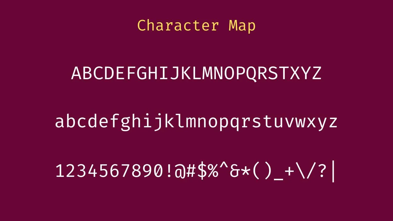 Fira Code Font