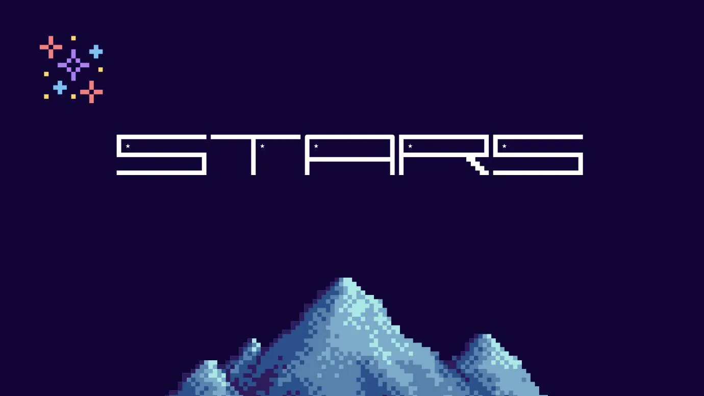 Pixel Star Font