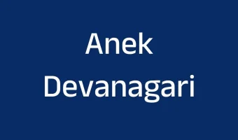 Anek Devanagari Font