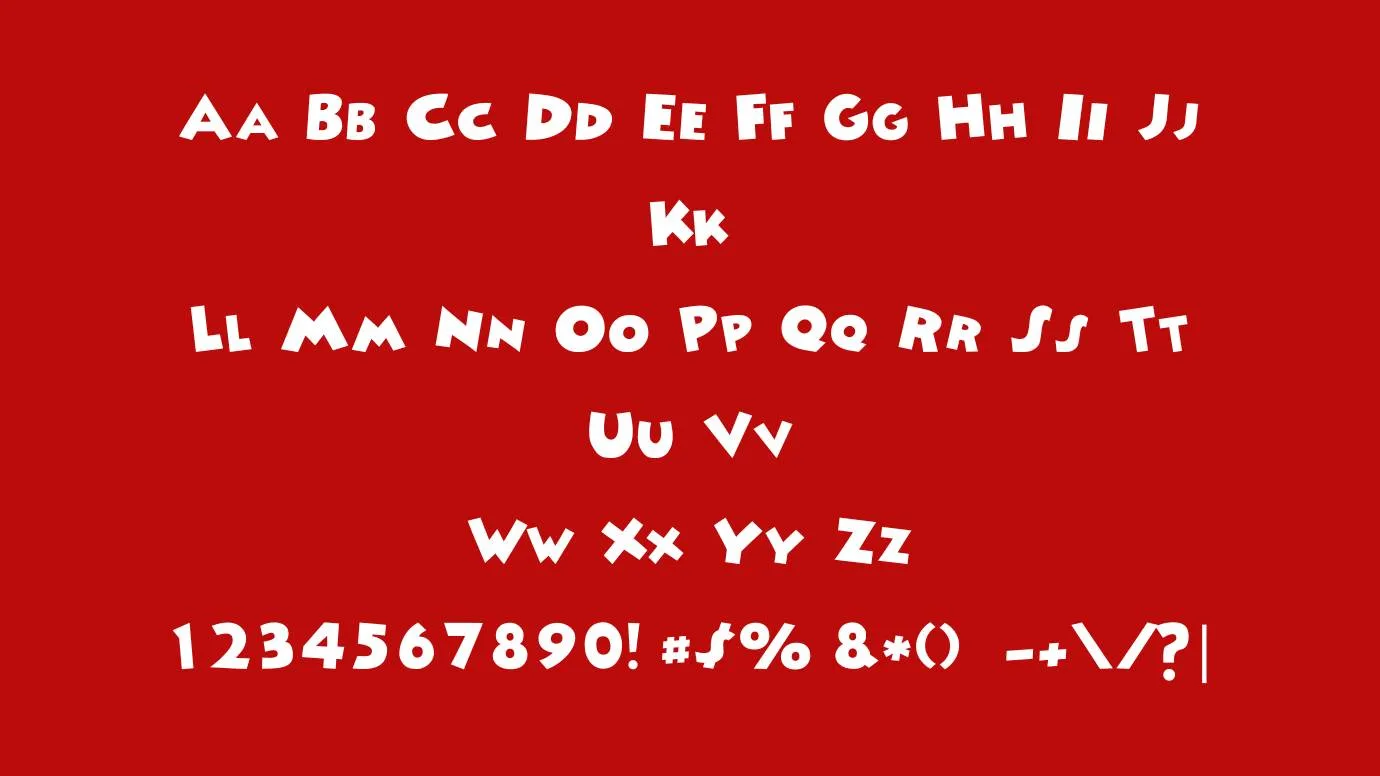 Mickey Mouse Font