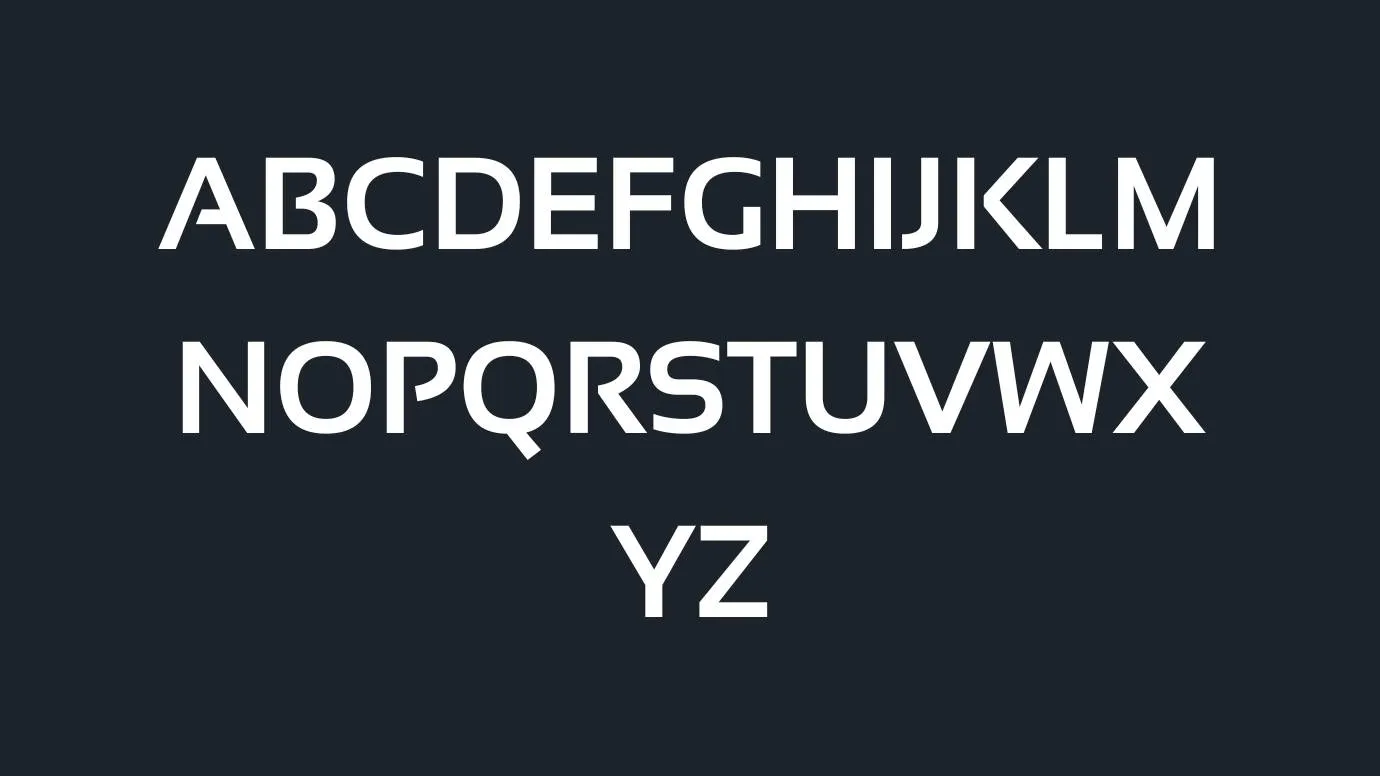 Sansation Font